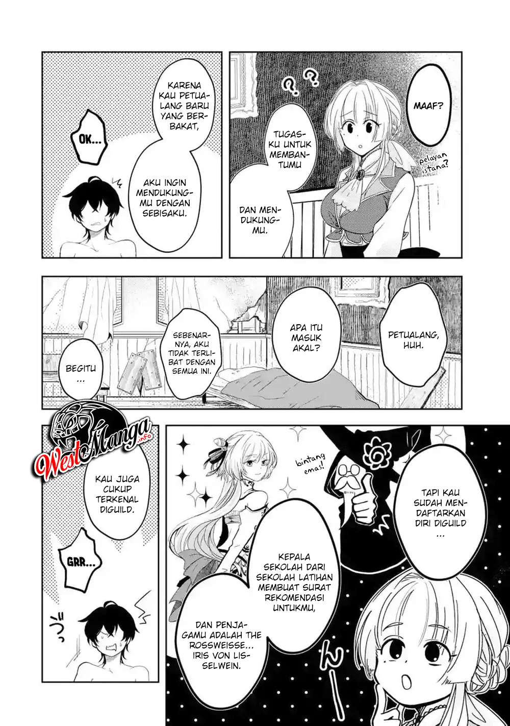 Reberu 0 no Maou-sama, Isekai de Boukensha wo Hajimemasu Chapter 2.1 Bahasa Indonesia