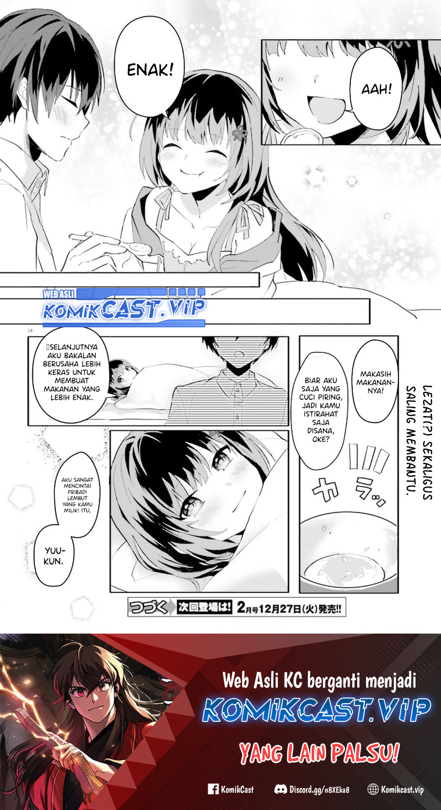 Ore no Iinazuke ni Natta Jimiko, Ie de wa Kawaii Shika Nai! Chapter 09 Bahasa Indonesia