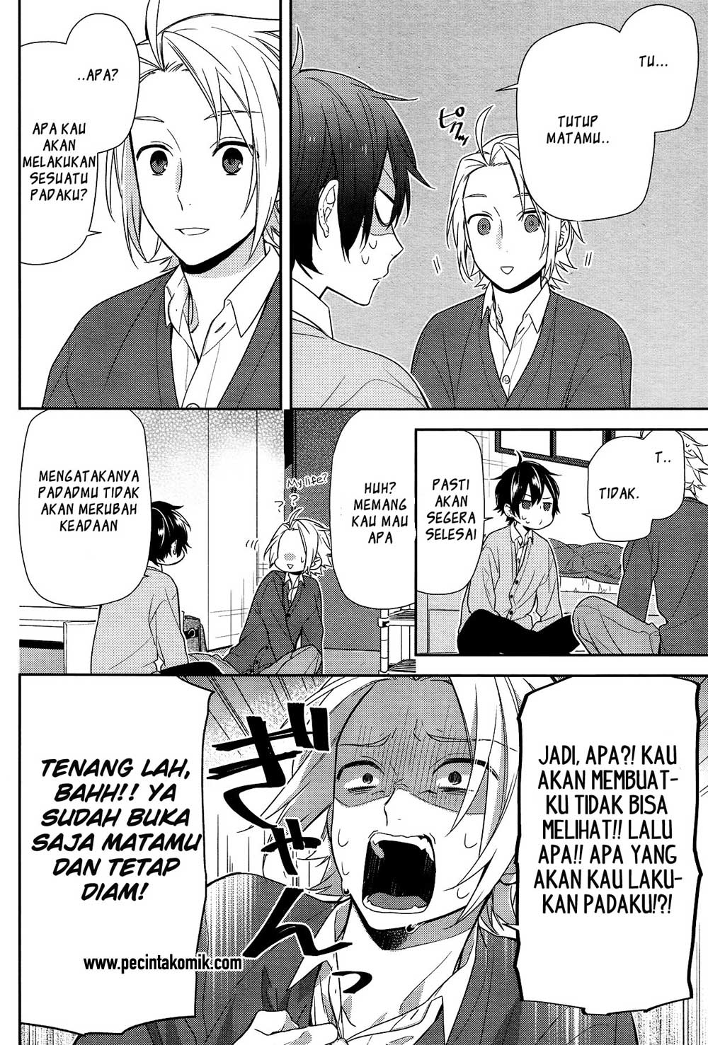 KomiknHorimiya Chapter 74