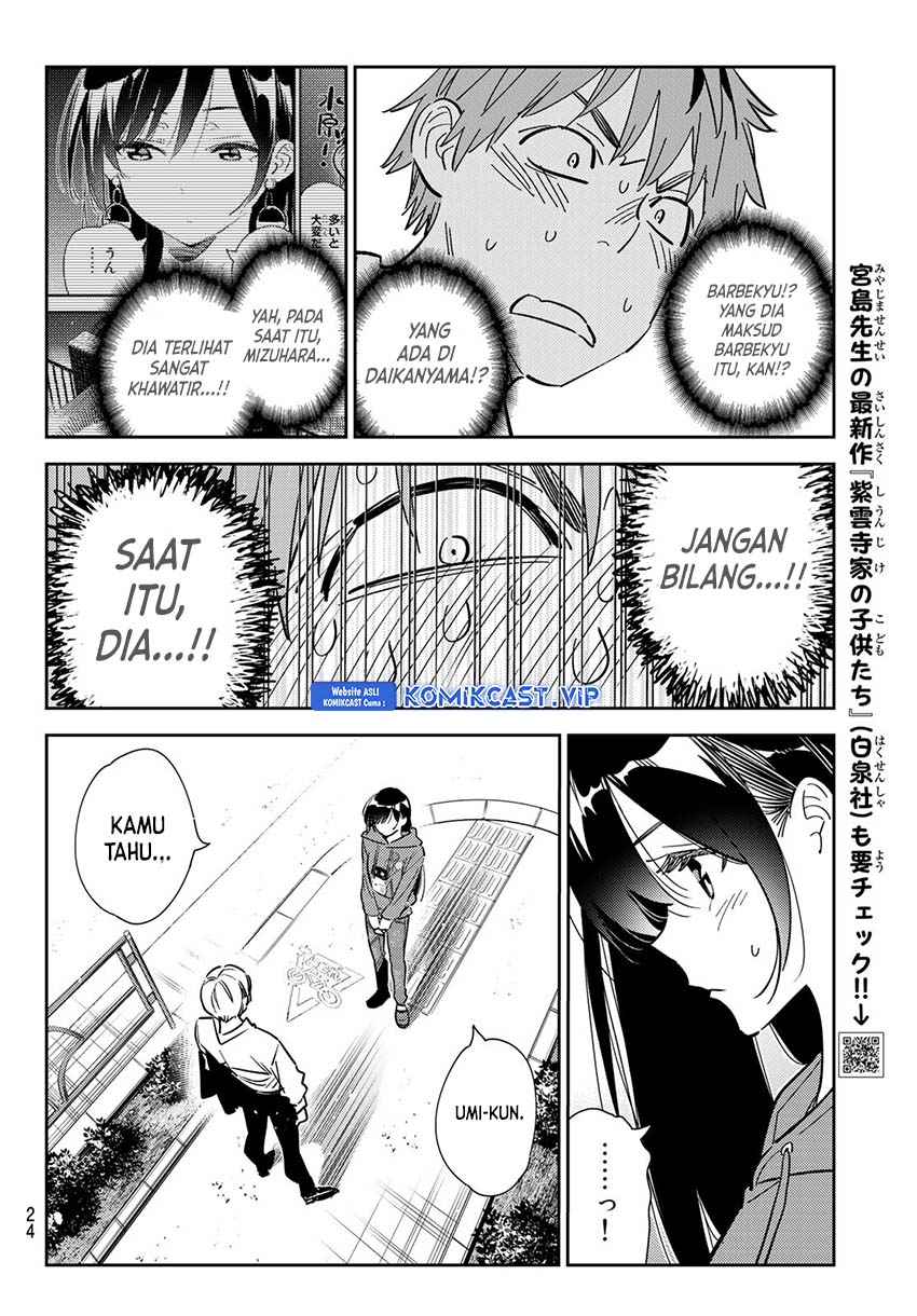 Kanojo, Okarishimasu Chapter 289 Bahasa Indonesia