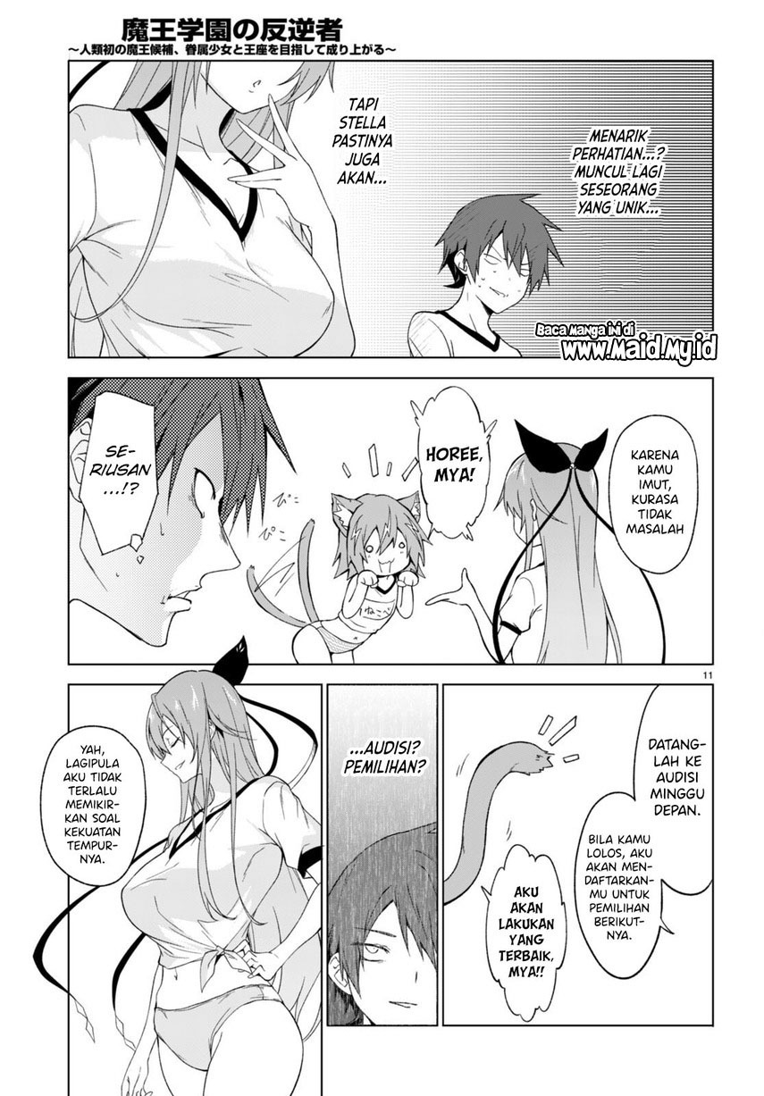 Maou Gakuen no Hangyakusha Chapter 34 Bahasa Indonesia