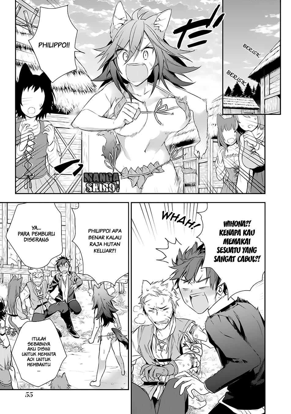 KomiknChoujin Koukousei-tachi wa Isekai demo Yoyuu de Ikinuku you desu! Chapter 11