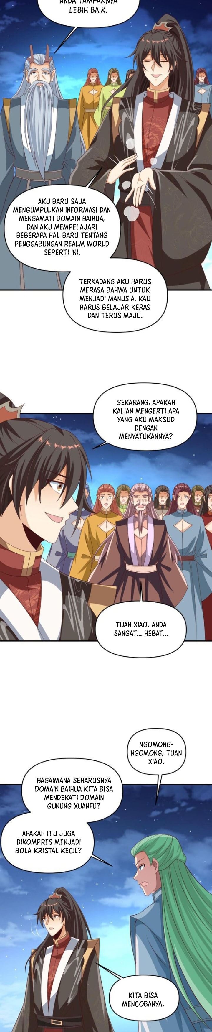 It’s Over! The Queen’s Soft Rice Husband is Actually Invincible Chapter 269 Bahasa Indonesia