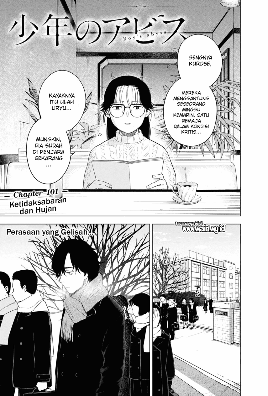 Shounen no Abyss Chapter 101 Bahasa Indonesia