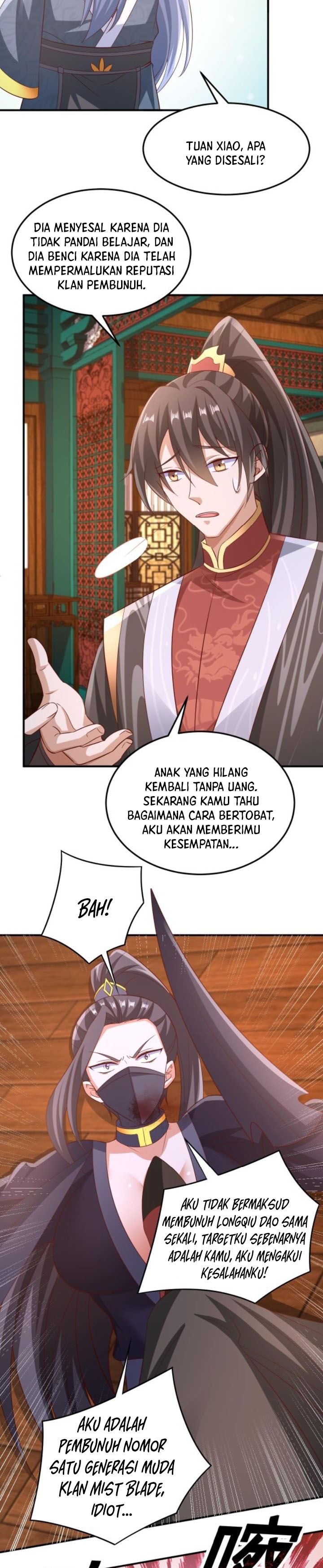 It’s Over! The Queen’s Soft Rice Husband is Actually Invincible Chapter 259 Bahasa Indonesia
