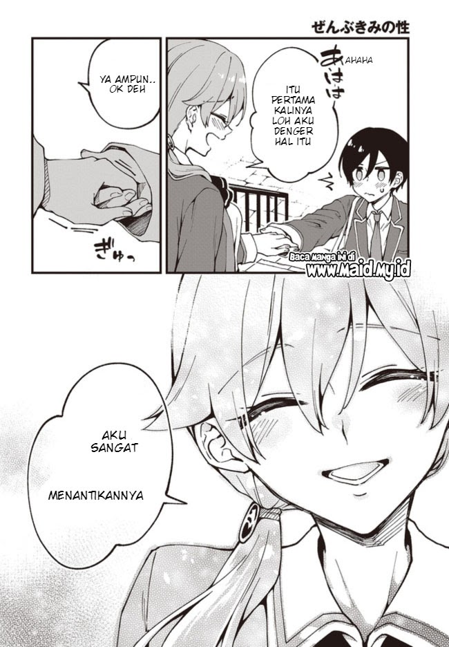 Zenbu, Kimi no Sei da Chapter 02 Bahasa Indonesia