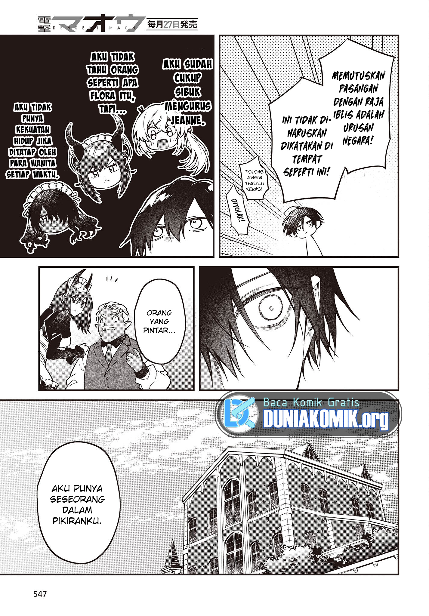 Realist Maou Niyoru Seiiki Naki Isekai Kaikaku Chapter 48 Bahasa Indonesia