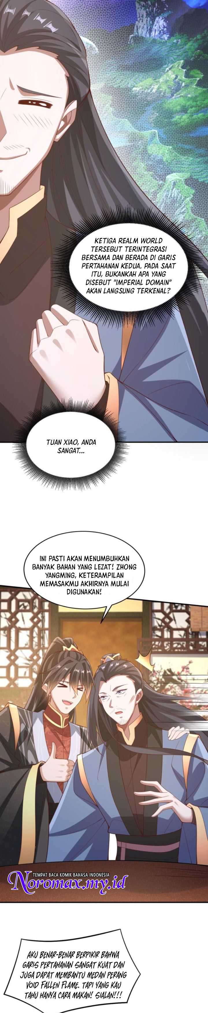 It’s Over! The Queen’s Soft Rice Husband is Actually Invincible Chapter 278 Bahasa Indonesia