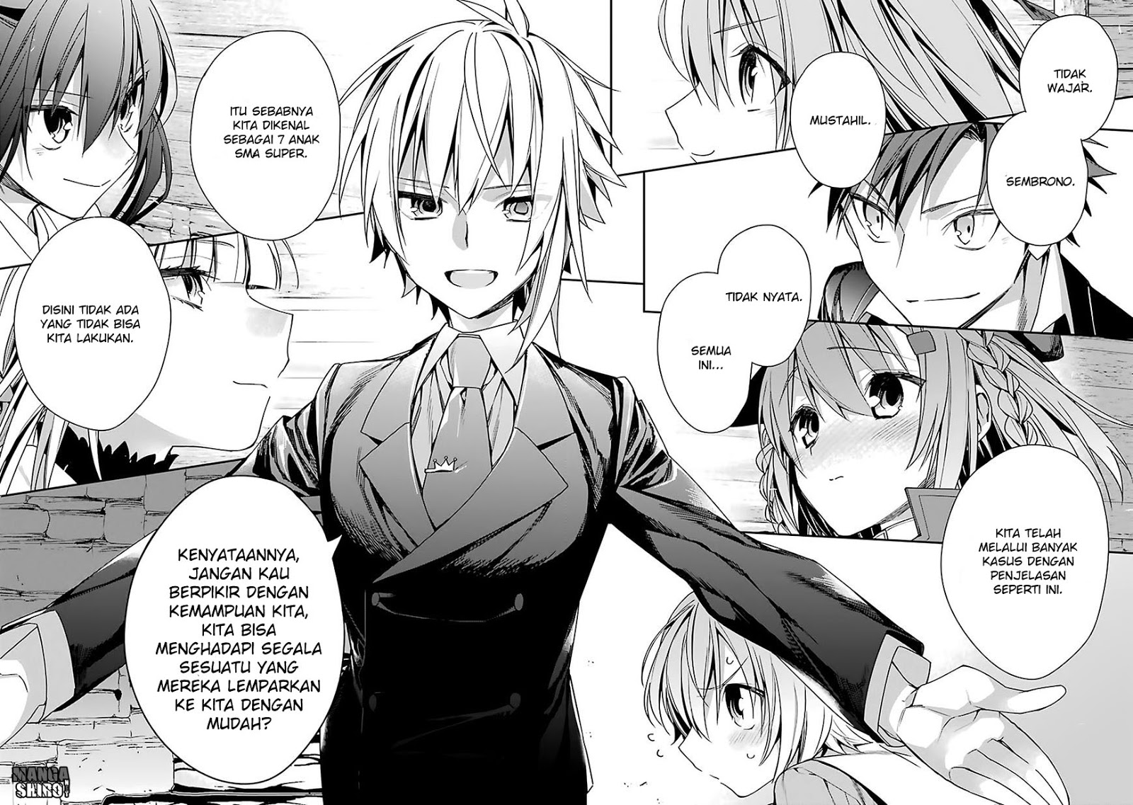 KomiknChoujin Koukousei-tachi wa Isekai demo Yoyuu de Ikinuku you desu! Chapter 3