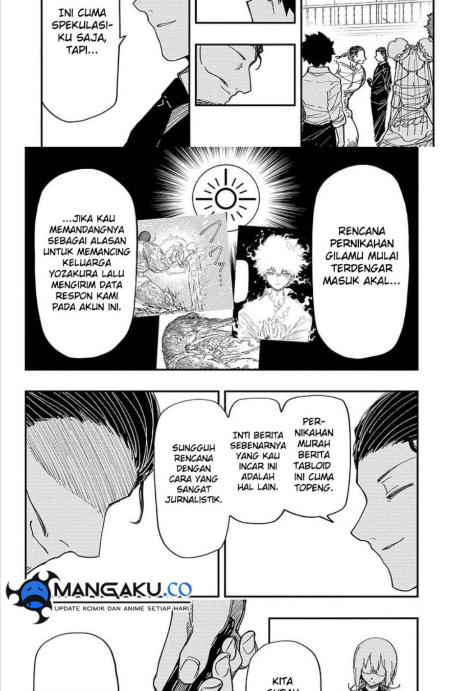 KomiknMission: Yozakura Family Chapter 201
