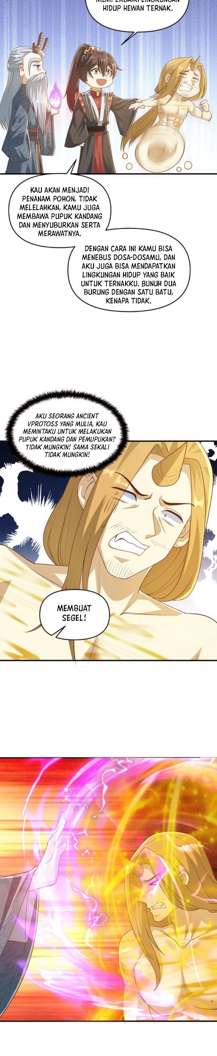 It’s Over! The Queen’s Soft Rice Husband is Actually Invincible Chapter 267 Bahasa Indonesia