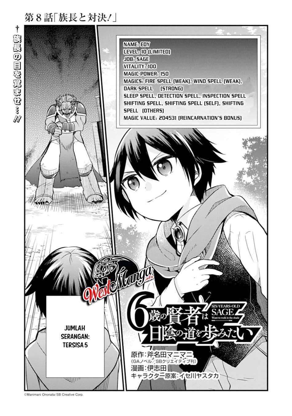 Komikn6-sai No Kenja Wa Hikage No Michi Wo Ayumitaia Chapter 8