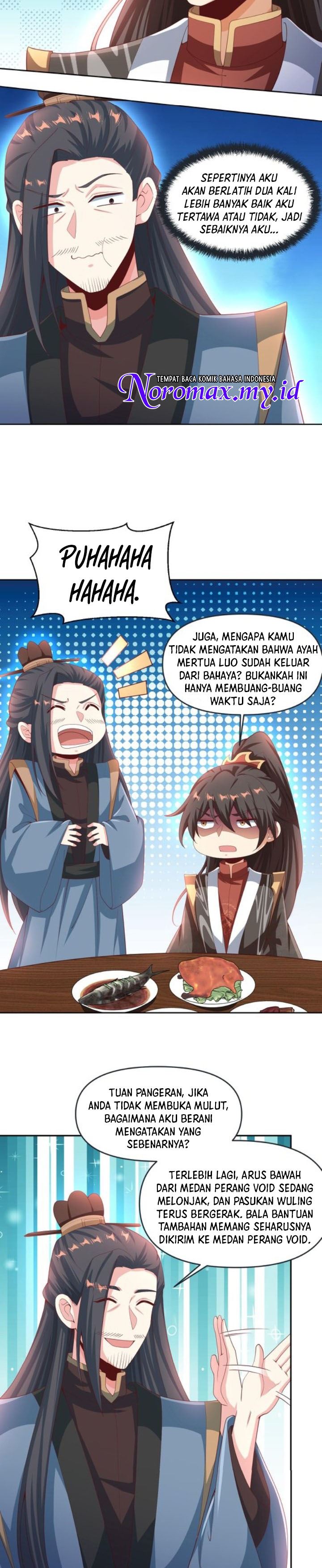 It’s Over! The Queen’s Soft Rice Husband is Actually Invincible Chapter 275 Bahasa Indonesia