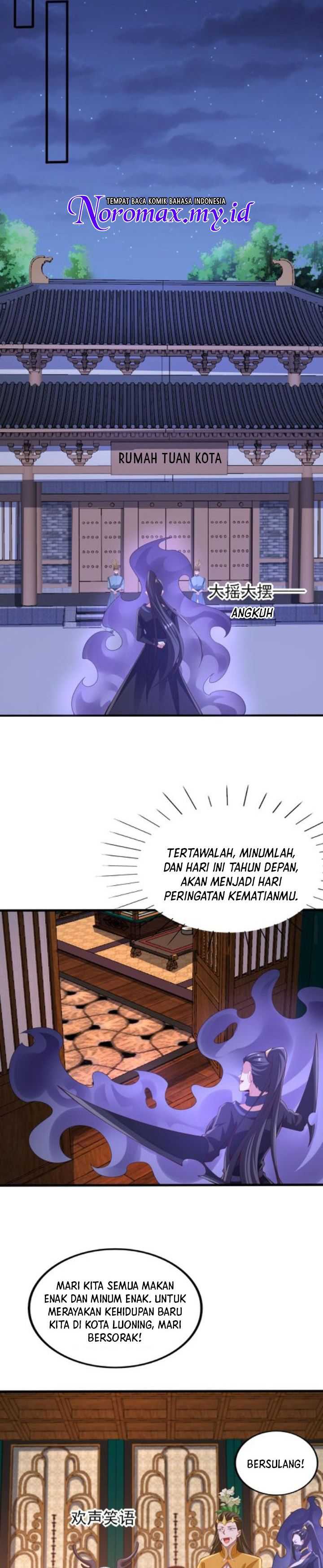 It’s Over! The Queen’s Soft Rice Husband is Actually Invincible Chapter 258 Bahasa Indonesia