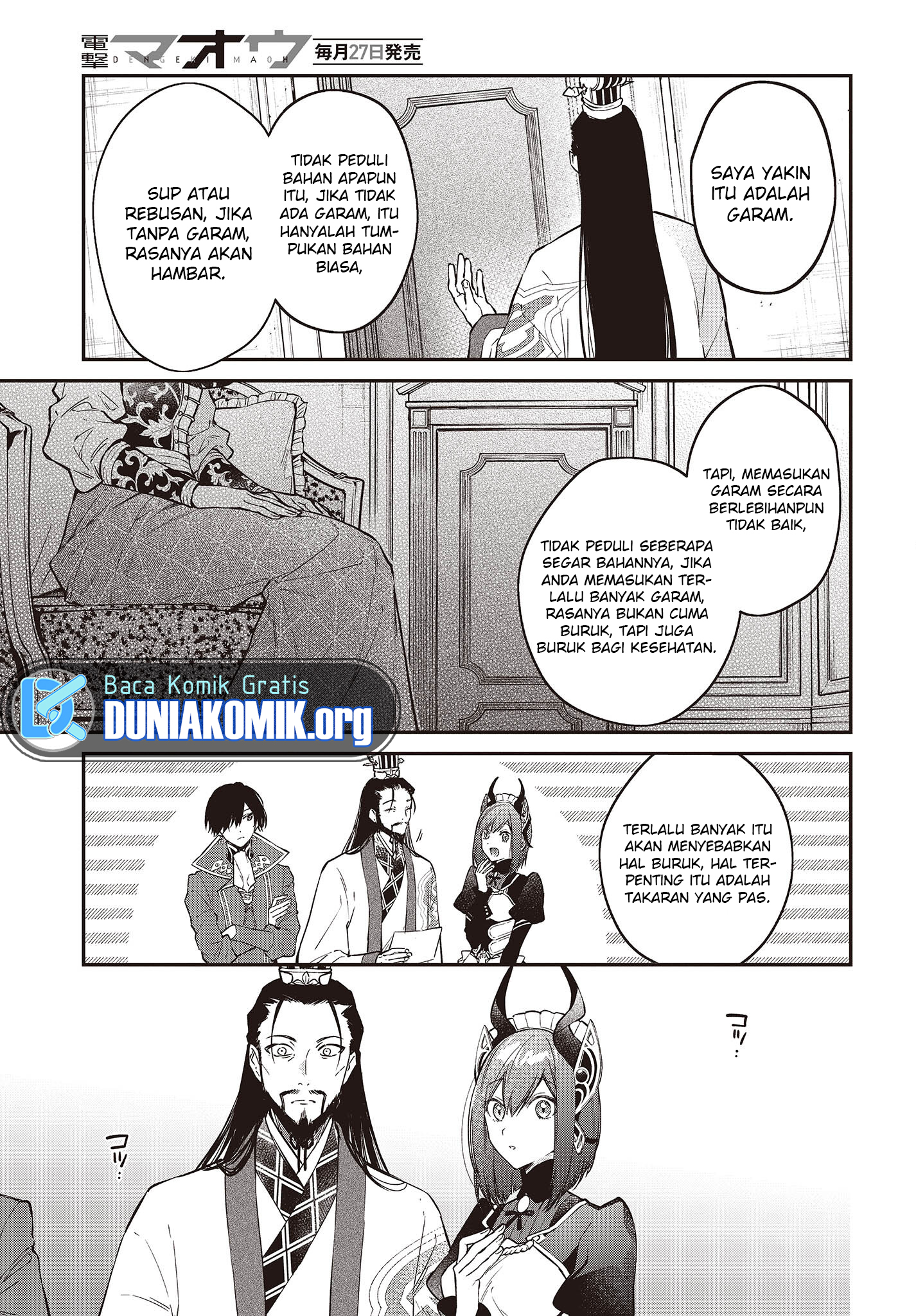 Realist Maou Niyoru Seiiki Naki Isekai Kaikaku Chapter 48 Bahasa Indonesia