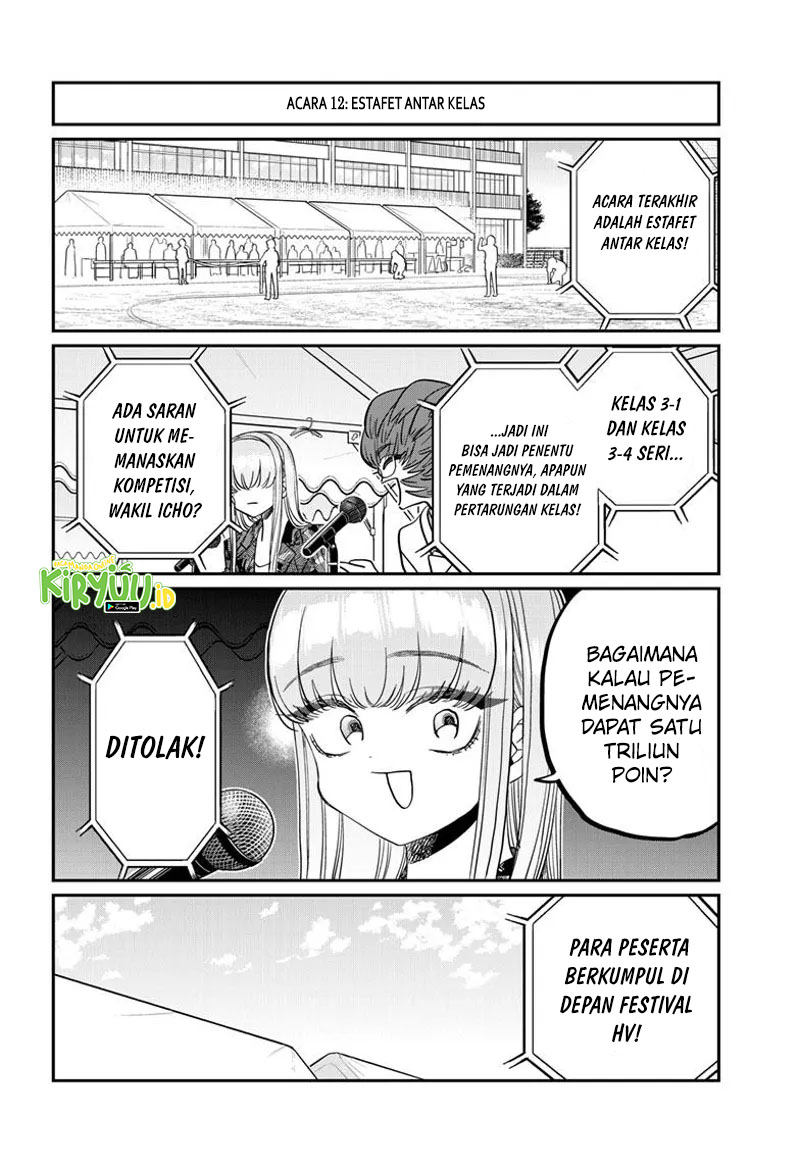 Komi-san wa Komyushou Desu. Chapter 430 Bahasa Indonesia