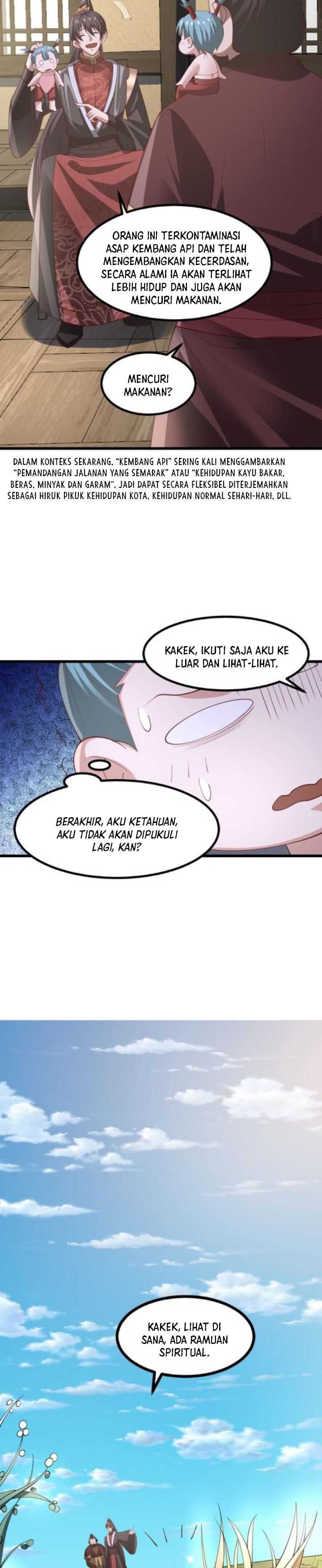It’s Over! The Queen’s Soft Rice Husband is Actually Invincible Chapter 328 Bahasa Indonesia