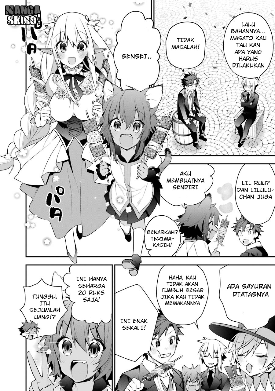 KomiknChoujin Koukousei-tachi wa Isekai demo Yoyuu de Ikinuku you desu! Chapter 19