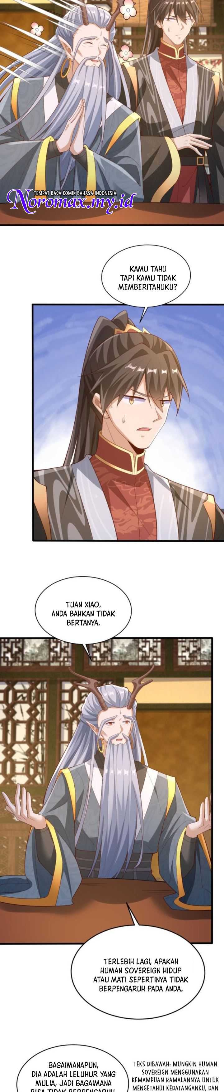 It’s Over! The Queen’s Soft Rice Husband is Actually Invincible Chapter 278 Bahasa Indonesia