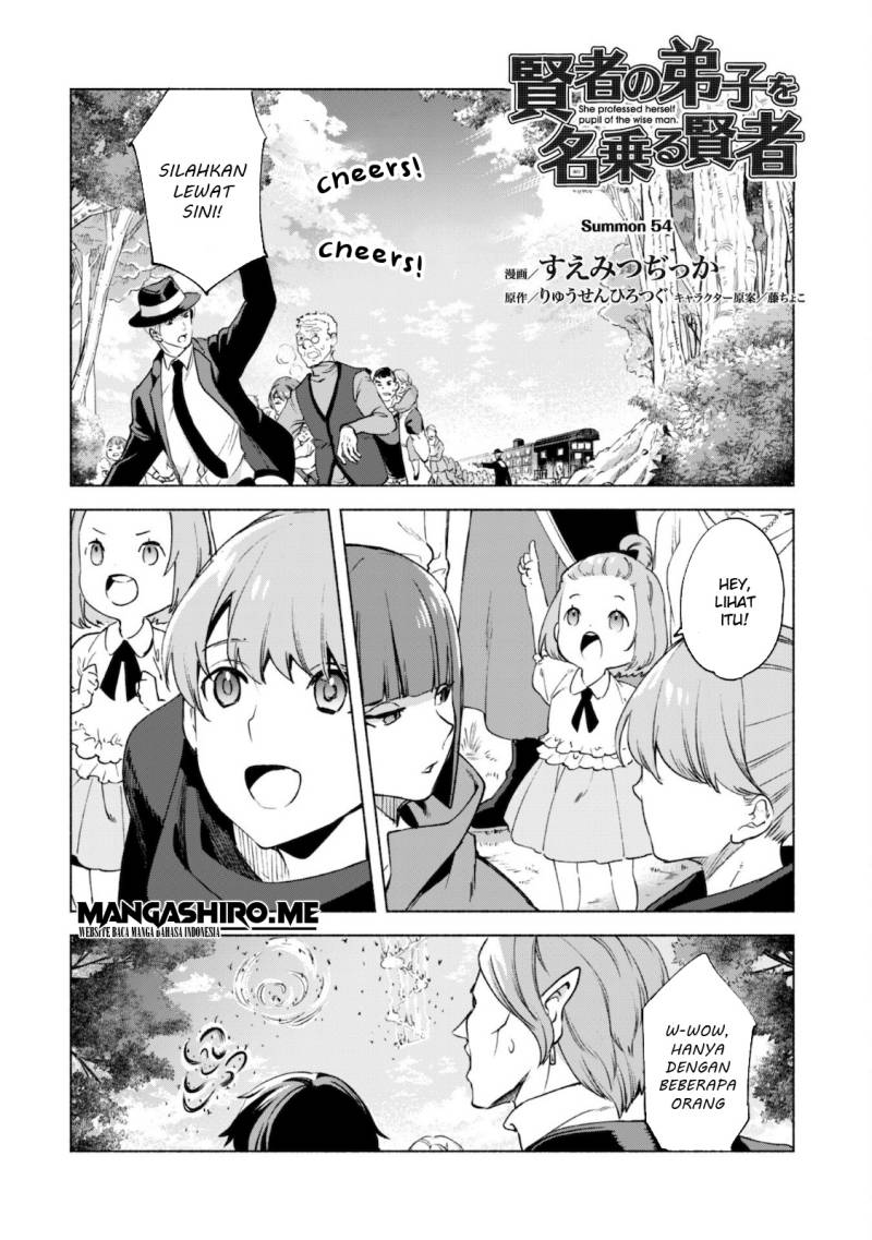 Kenja no Deshi wo Nanoru Kenja Chapter 54 Bahasa Indonesia