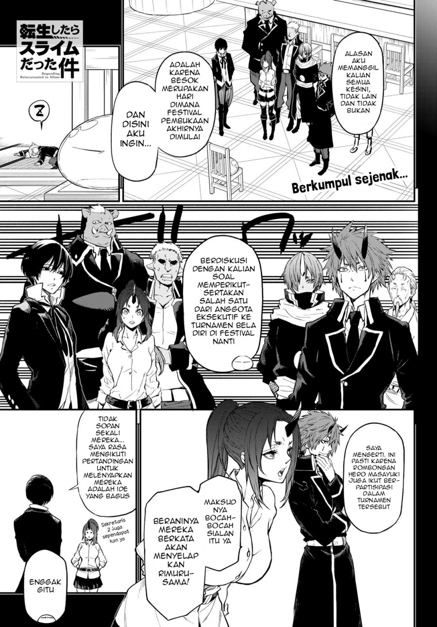 Tensei Shitara Slime Datta Ken Chapter 111 Bahasa Indonesia