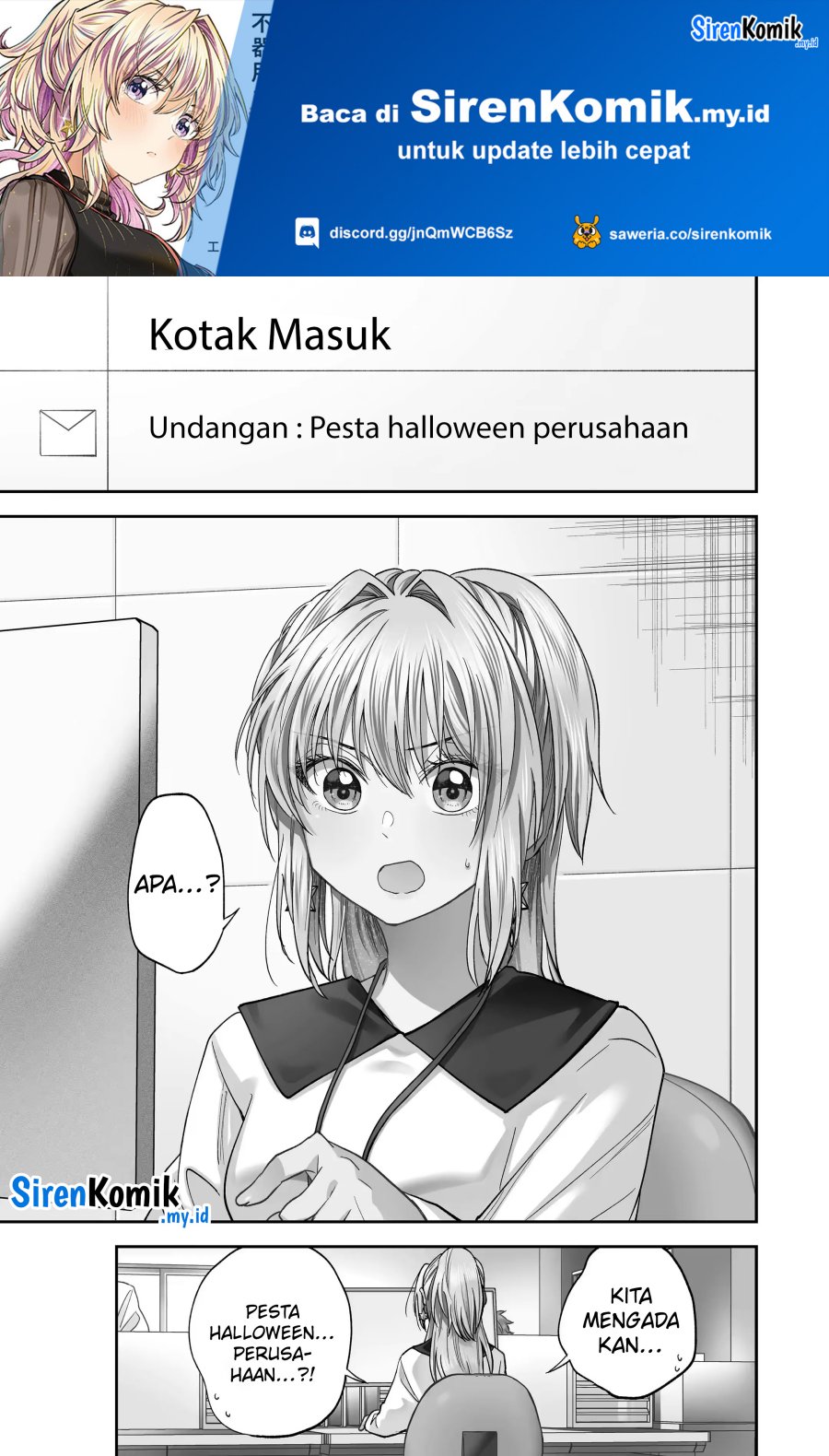 Awkward Senpai Serialization Chapter 50 Bahasa Indonesia