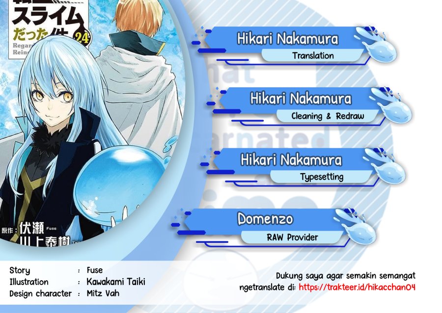 Tensei Shitara Slime Datta Ken Chapter 111 Bahasa Indonesia