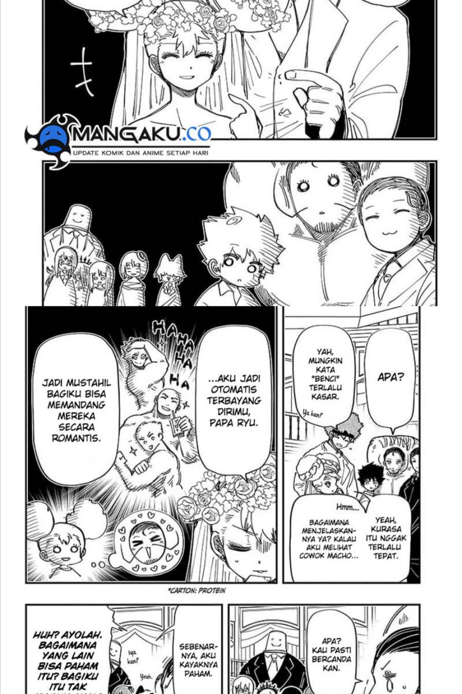 KomiknMission: Yozakura Family Chapter 201