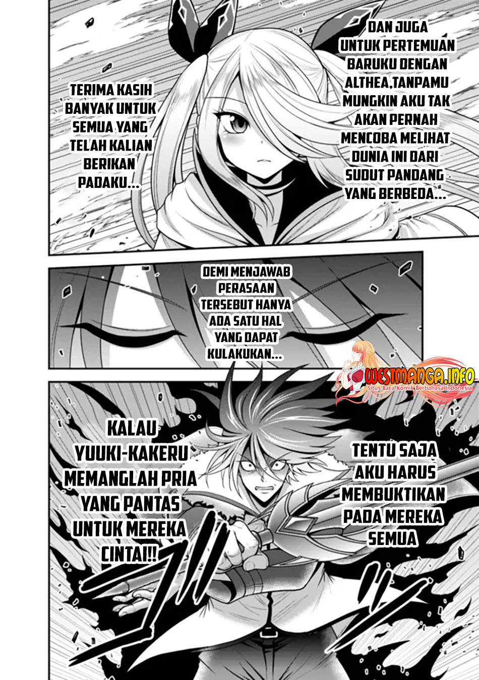 Kujibiki Tokushou Musou Harem-ken Chapter 38.2 Bahasa Indonesia