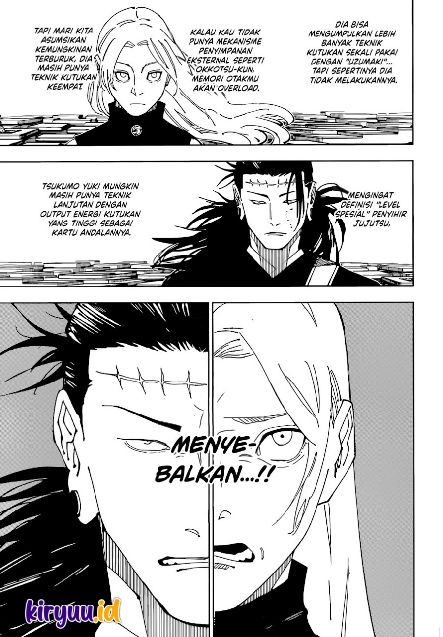 Jujutsu Kaisen Chapter 205 Bahasa Indonesia