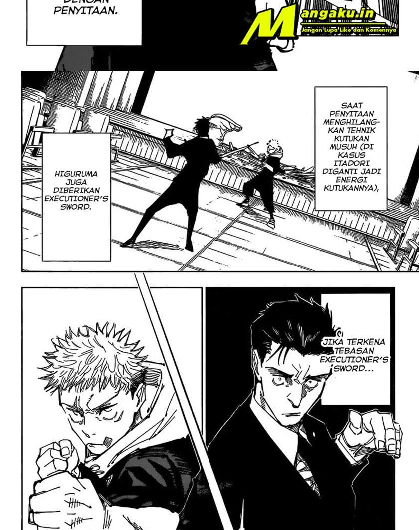 Jujutsu Kaisen Chapter 166 Bahasa Indonesia