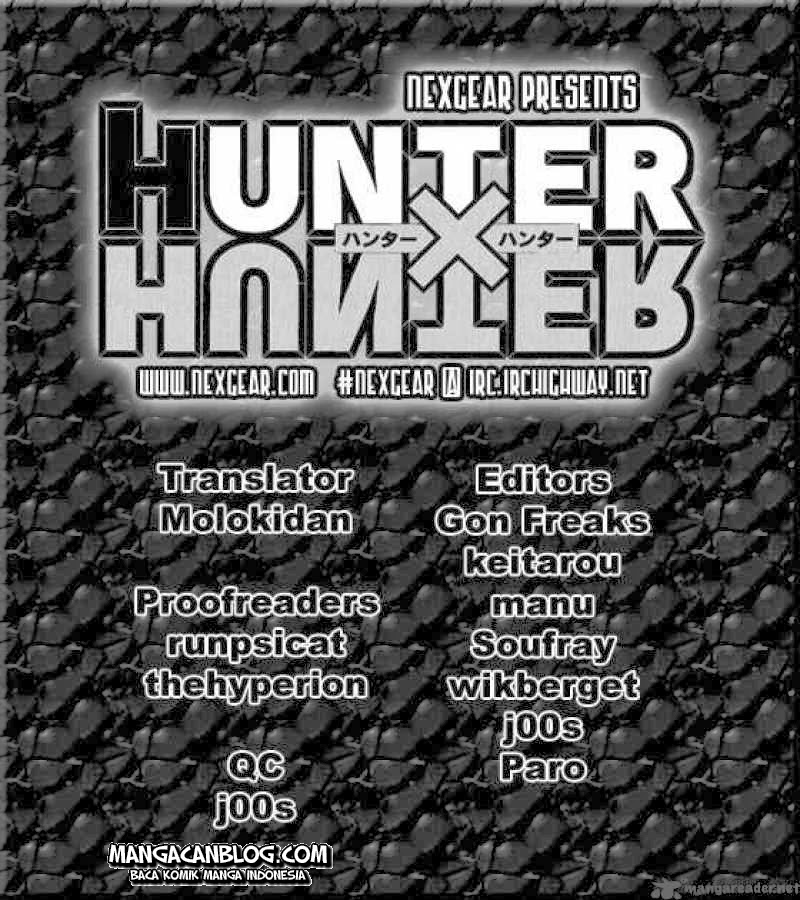 Hunter x Hunter Chapter 268 Bahasa Indonesia