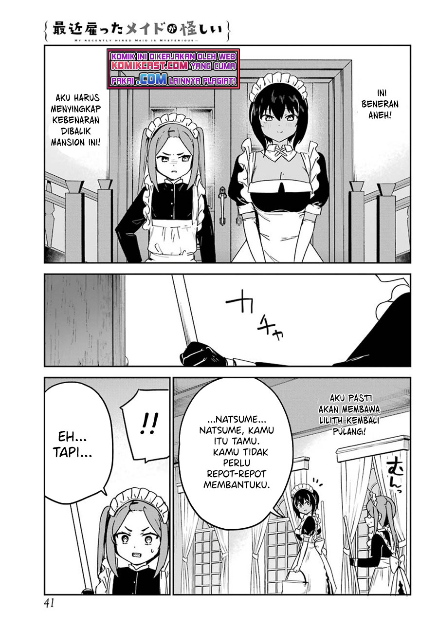 My Recently Hired Maid Is Suspicious Chapter 23 Bahasa Indonesia