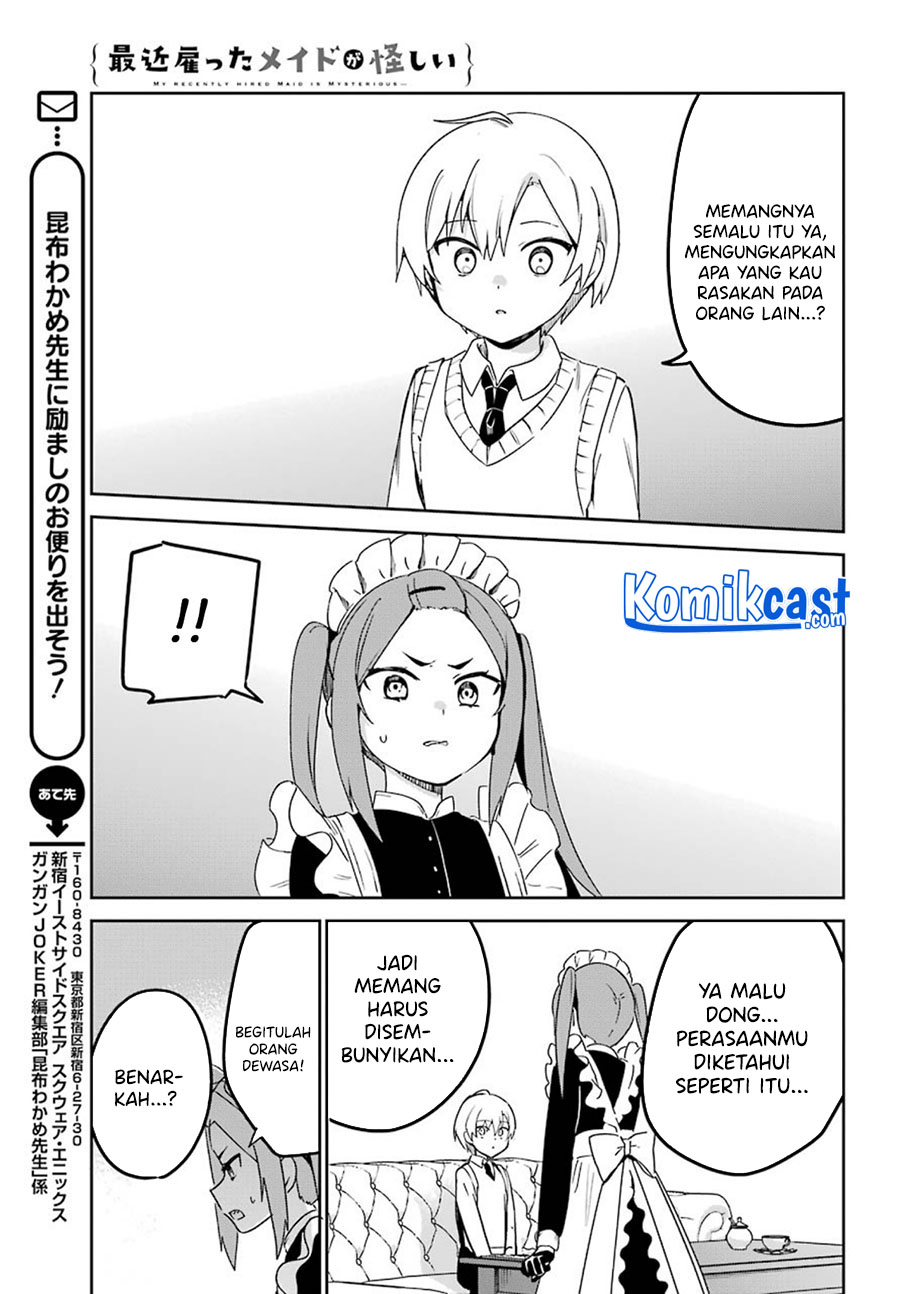 My Recently Hired Maid Is Suspicious Chapter 22 Bahasa Indonesia