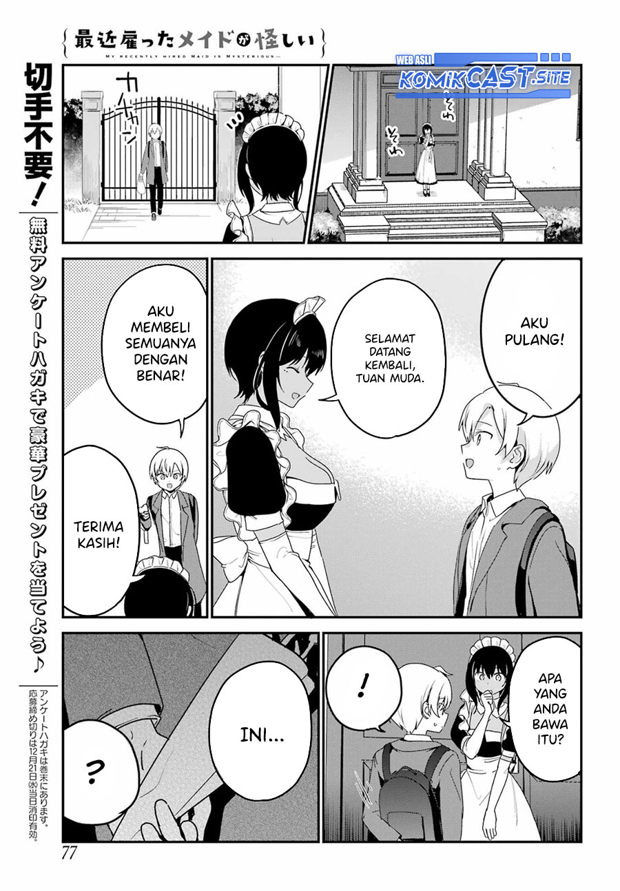 My Recently Hired Maid Is Suspicious Chapter 36 Bahasa Indonesia