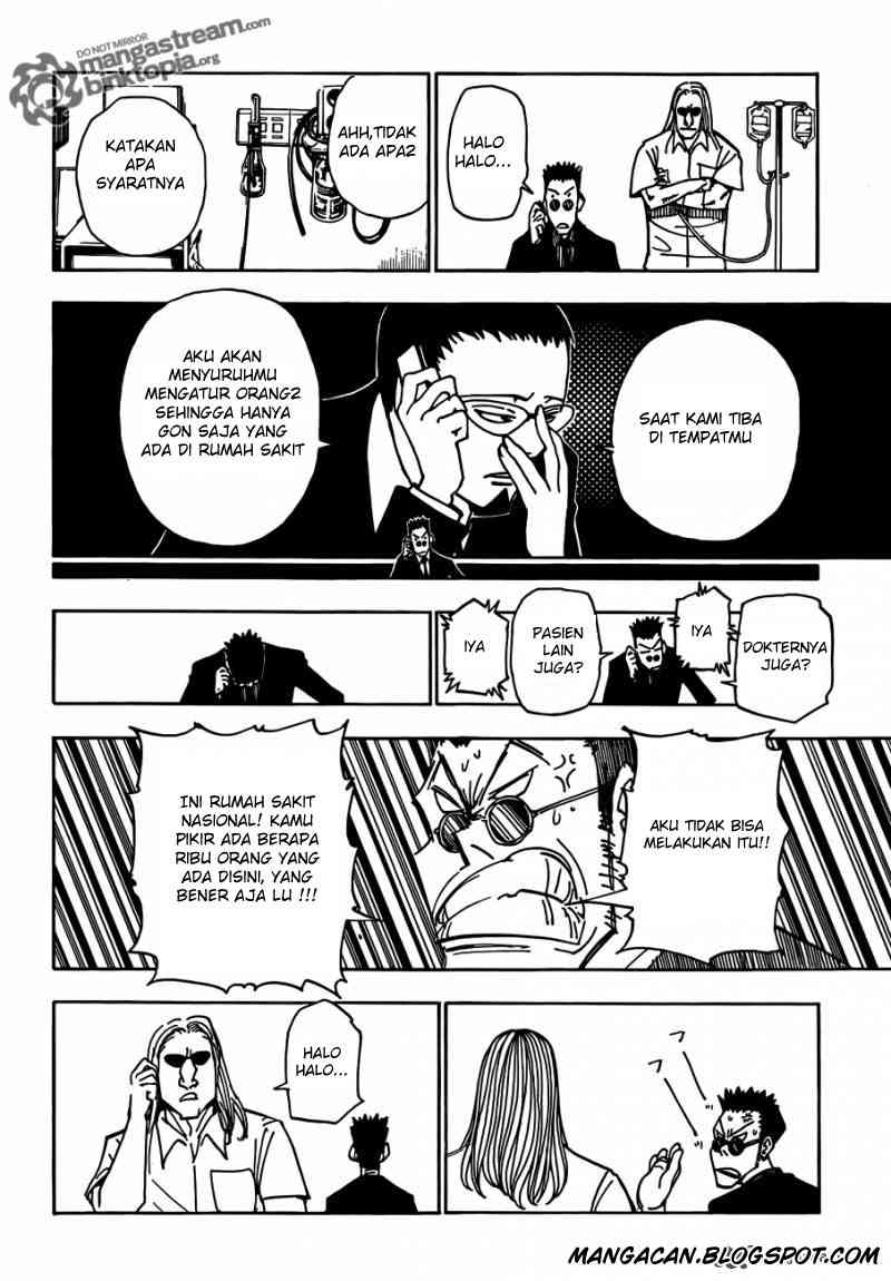 Hunter x Hunter Chapter 325 Bahasa Indonesia