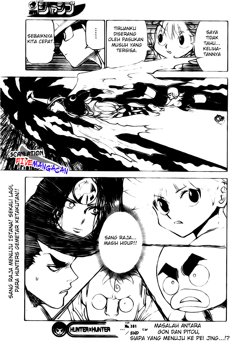 Hunter x Hunter Chapter 301 Bahasa Indonesia