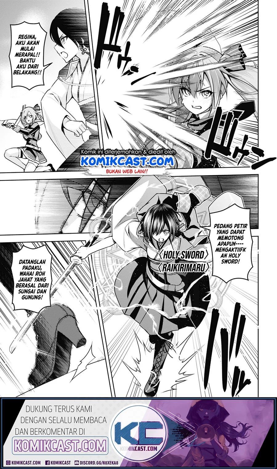 Demon’s Sword Master of Excalibur School Chapter 9 Bahasa Indonesia