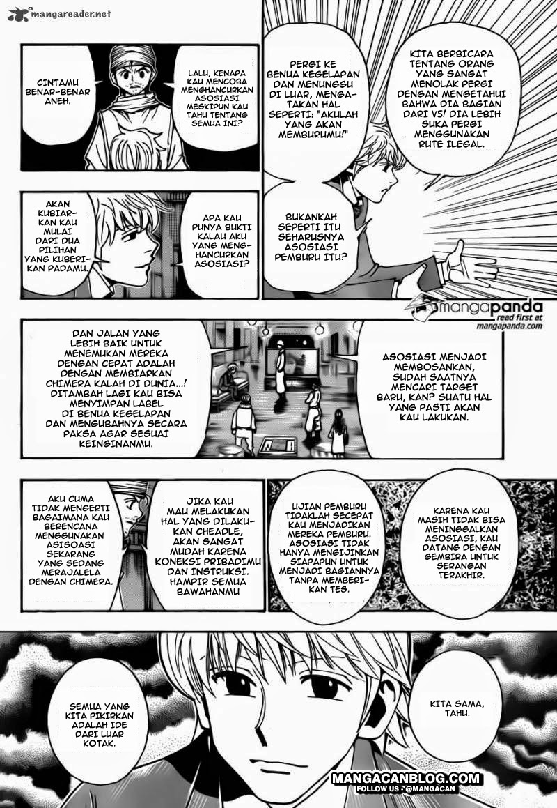 Hunter x Hunter Chapter 343 Bahasa Indonesia