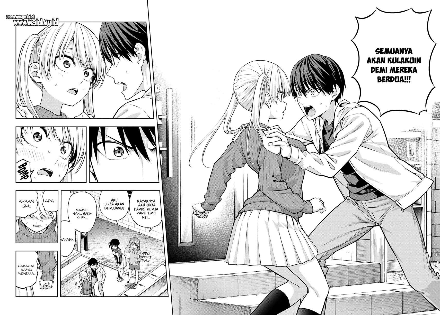 Kanojo mo Kanojo Chapter 17 Bahasa Indonesia