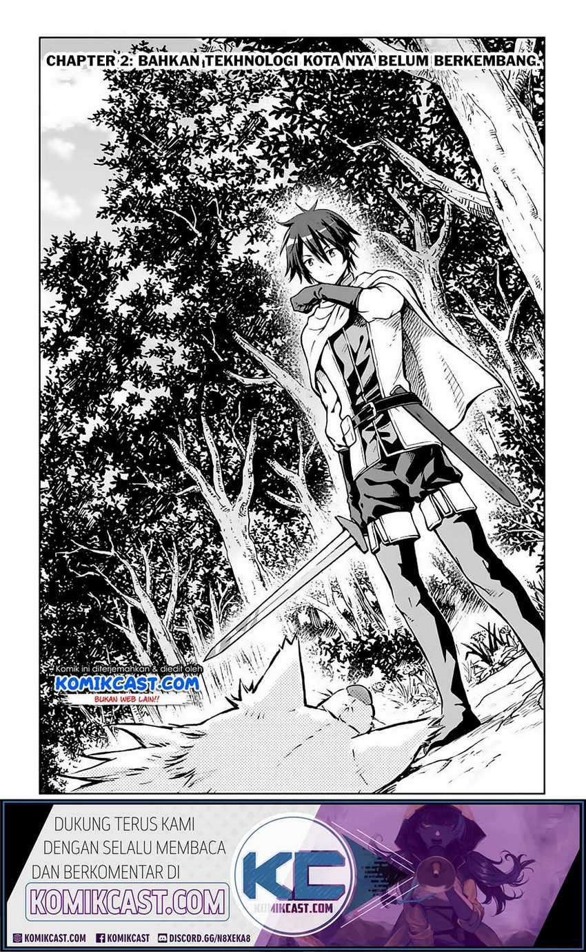 Isekai Kenja no Tensei Musou ~Geemu no Chishiki de Isekai Saikyou~ Chapter 02 Bahasa Indonesia