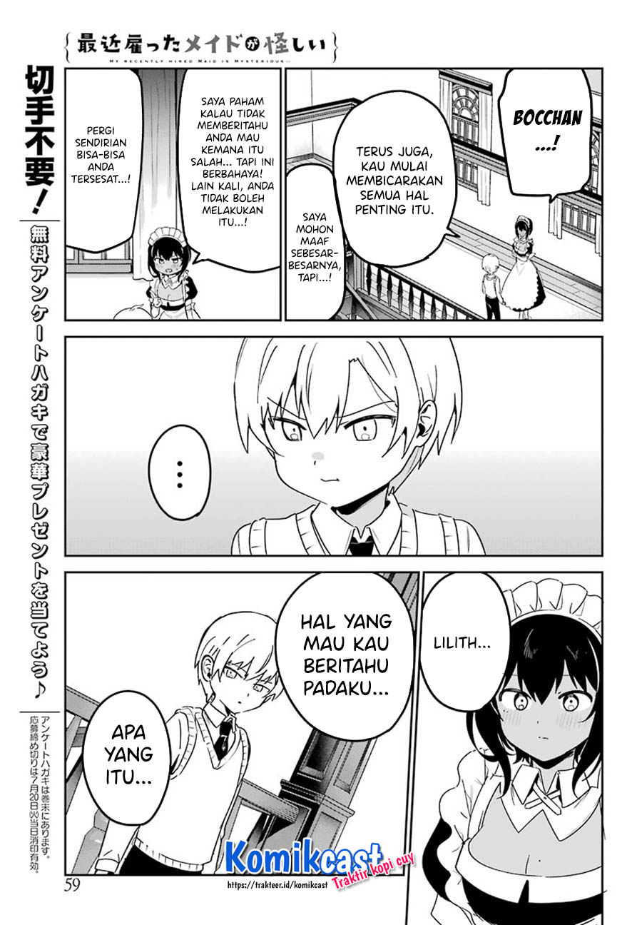 My Recently Hired Maid Is Suspicious Chapter 19 Bahasa Indonesia