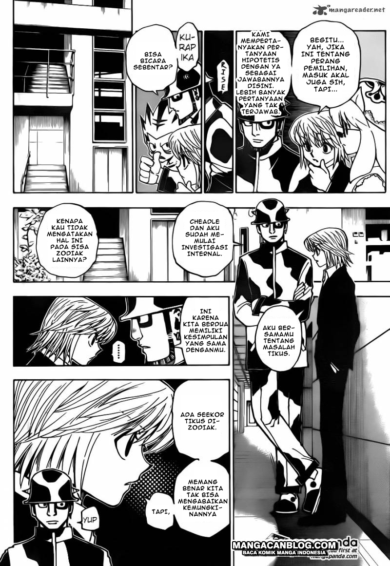 Hunter x Hunter Chapter 346 Bahasa Indonesia