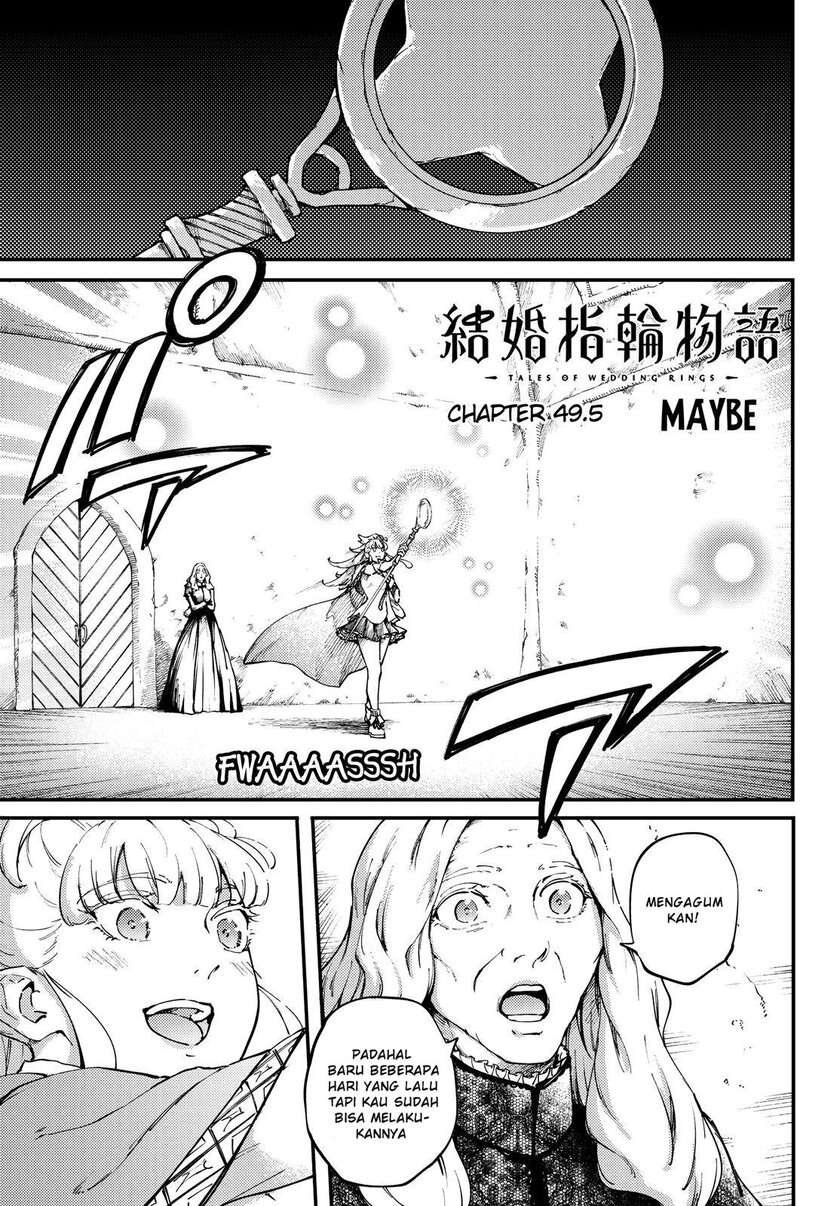 Kekkon Yubiwa Monogatari Chapter 49.5 Bahasa Indonesia