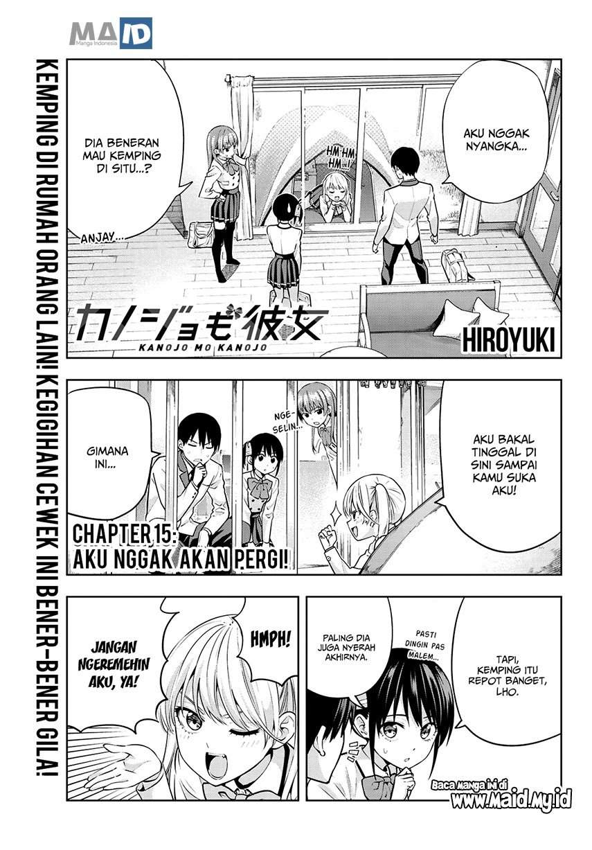 Kanojo mo Kanojo Chapter 15 Bahasa Indonesia