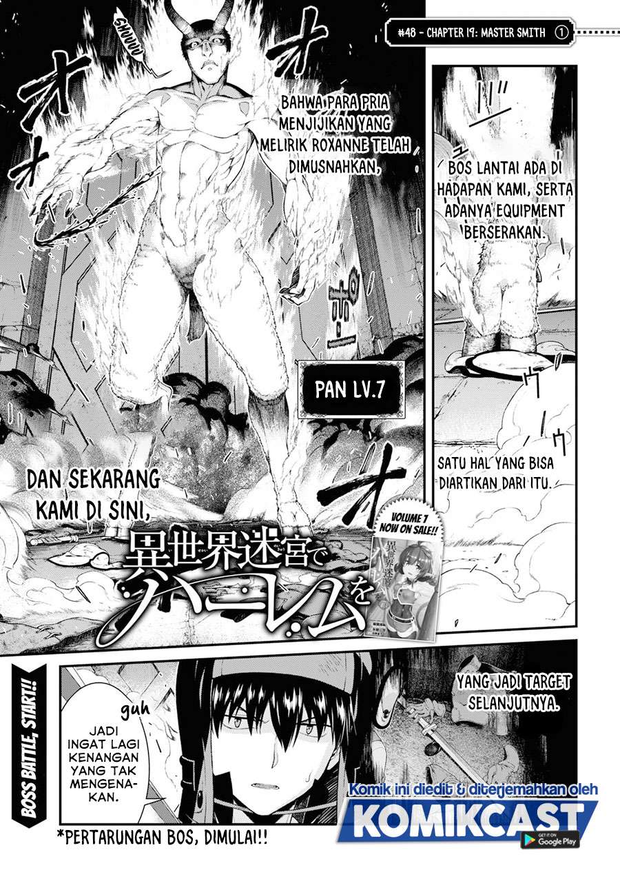 Isekai Meikyuu de Harem o Chapter 48 Bahasa Indonesia