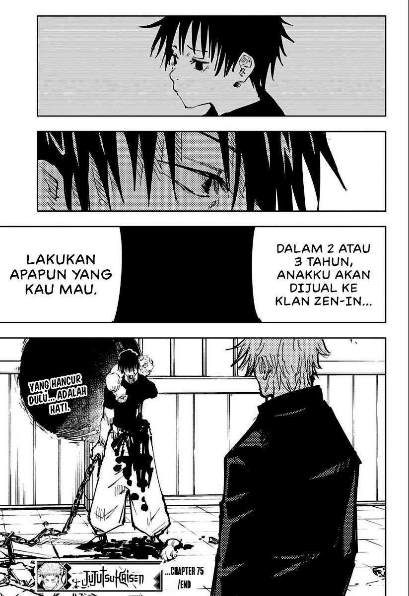 Jujutsu Kaisen Chapter 75 Bahasa Indonesia