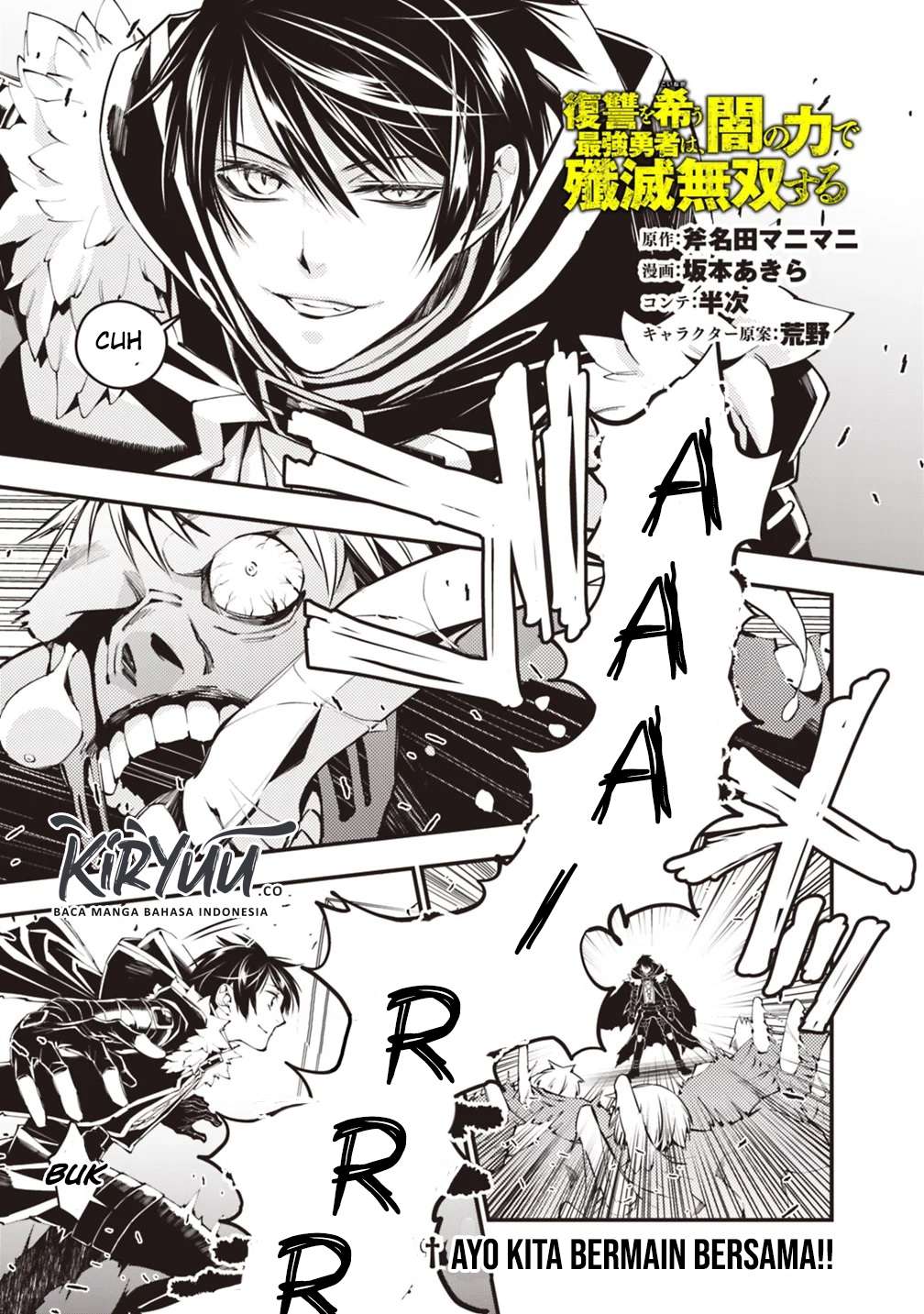 Fukushuu o Koinegau Saikyou Yuusha wa, Yami no Chikara de Senmetsu Musou Suru Chapter 15 Bahasa Indonesia