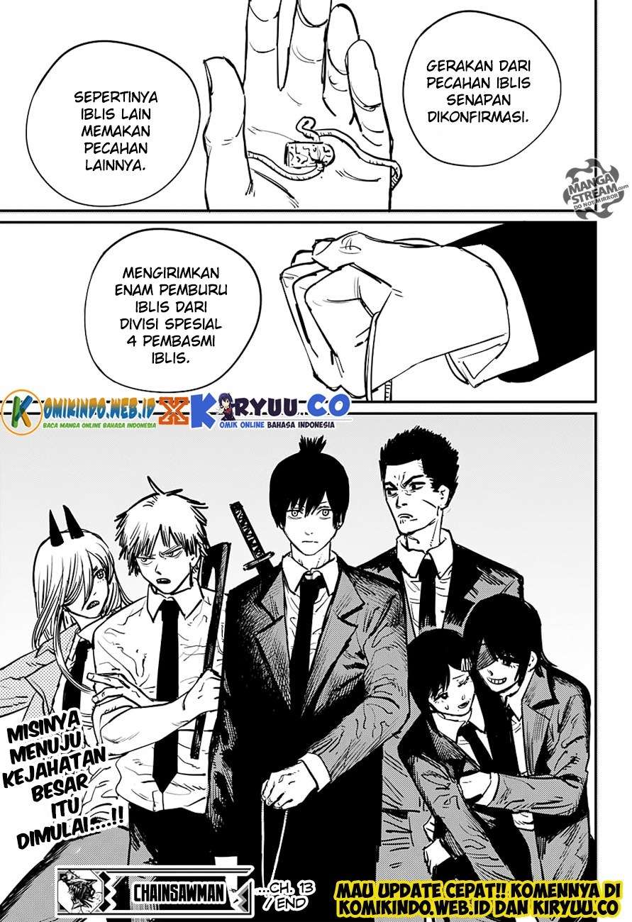 Chainsaw Man Chapter 13 Bahasa Indonesia