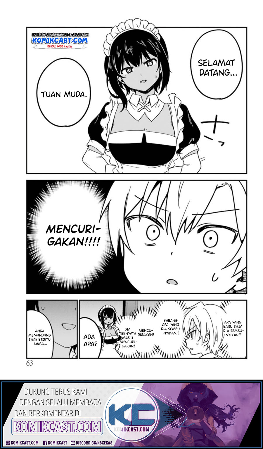 My Recently Hired Maid Is Suspicious Chapter 12 Bahasa Indonesia